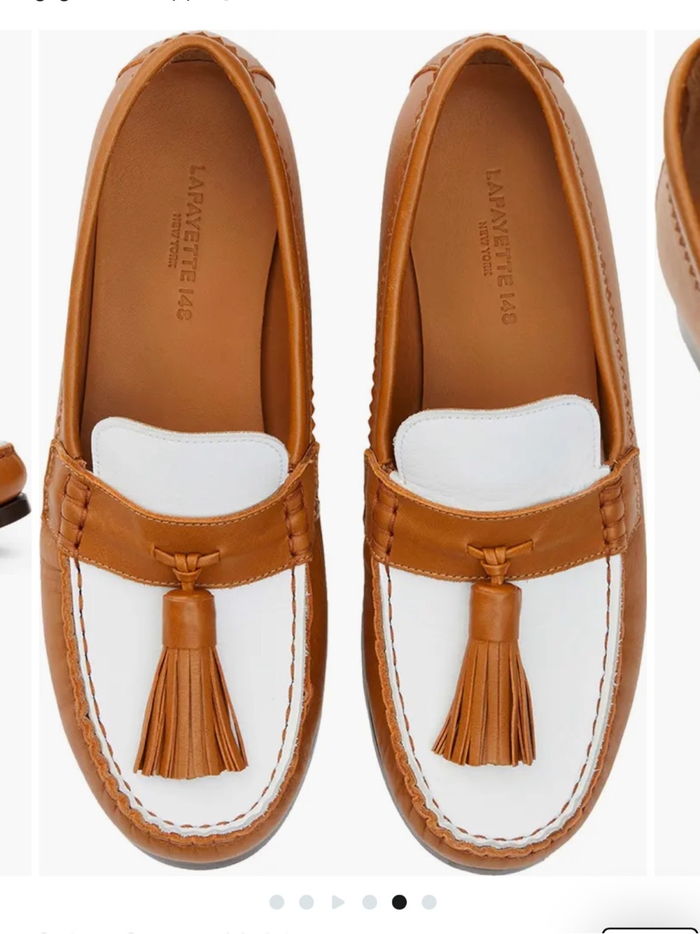 Lafayette 148 New York Frieda Leather Loafers